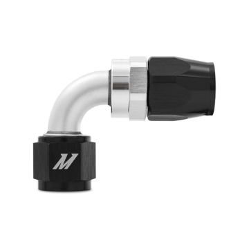 Mishimoto MMFT-SW-06P-90 Aluminum PTFE -6AN 90 Degree Fitting Black