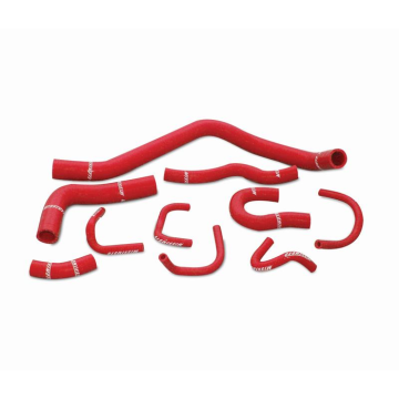 Mishimoto MMHOSE-CIV-88RD Silikon-Kühlerschlauch-Set für Honda Civic 88–91 Rot