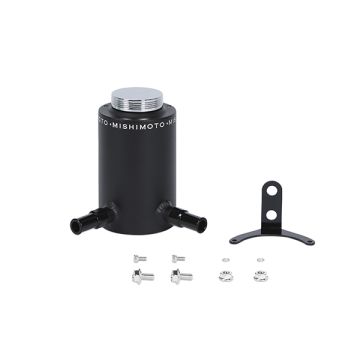 Mishimoto MMRT-PSAWBK Aluminum Power Steering Reservoir Tank Wrinkle Black