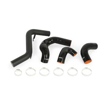 Mishimoto MMICP-FOST-13KWBK Intercooler Pipe Kit for Ford Focus ST 13-18 Wrinkle Black