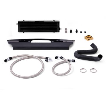 Mishimoto MMOC-MUS8-15TBK Thermostatic Oil Cooler Kit for Ford Mustang GT 15-17 Black