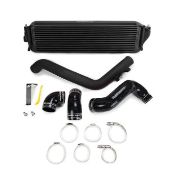 Mishimoto MMINT-CTR-17KBKWBK Intercooler Kit for Honda Civic Type R 17+ Black w/ Wrinkle Black Pipes