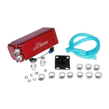 Oil catch tank JRspec model 02 Red 12mm