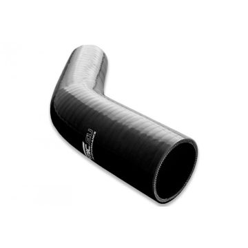 Silicone reducer elbow 45' 63/95mm Black