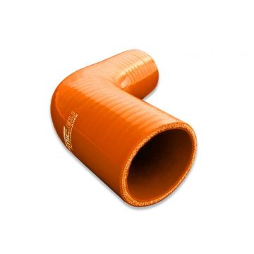 Silicone Reducer elbow 67' 19/25mm Orange