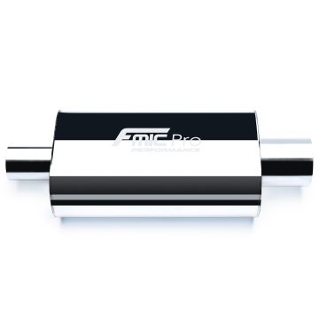 Ovaler schalldämpfer Fmic Pro 350mm 76/76mm