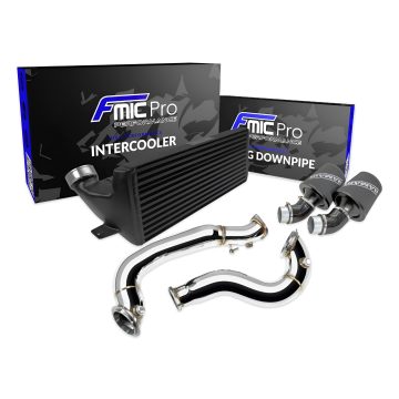 Power Pack for BMW E88, E82, E90, E91, E92, E93 135I 335I N54 Intercooler Downpipe Intake System
