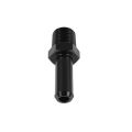 1/4 NPT to 9-10mm (3/8) Push On Barb Tail Hose Pipe Fitting Adapter Fuel Black