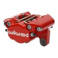 Wilwood 120-16070 Dynapro Single for VW Universal Lug Mount Caliper 2 Pistons Red