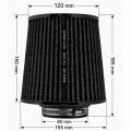 FMIC.Pro cone air filter length 150mm diameter 80mm Black-7
