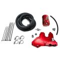 Öl Auffangbehälter Kit Rot 17mm RTMG Performance für Audi VW 1.8 / 2.0 TSI EA888.3 