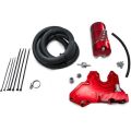 Öl Auffangbehälter Kit Rot 17mm RTMG Performance für Audi VW 1.8 / 2.0 TSI EA888.3 