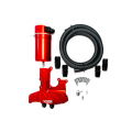 Oil Catch Can Kit Small RTMG Performance for 1.8 / 2.0 TSI - Red AN10