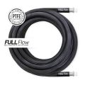 Schwarzer Nylon-PTFE-Edelstahlgeflecht-Kraftstoffschlauch AN6 1m (3.5ft) Nuke Performance 