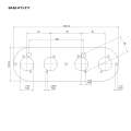 Luftfilter Twin Carb Ramair RT3-217-406 65mm Innenhöhe-2