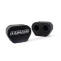 2x Doppeleinlass Motorrad Vergaser Sockenluftfilter Ramair MS-016