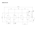 Luftfilter Twin Carb Ramair RT3-218-406 65mm Innenhöhe-2