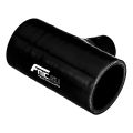 Silikon T-Stück 32/32mm Verbinder Silikonschlauch Adapter Schwarz
