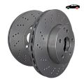 D1753D Premium Discs Rotors EBC Brakes for Mercedes-Benz SLClass R230 SL55 AMG SLClass R230 SL600 SLClass R230 SL63 AMG SLClass R230 SL65 AMG