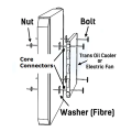 Davies Craig DC0578 Montagematerial für Lüfter und Getriebeölkühler 4 x 70-mm Schrauben