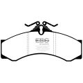 DP41054/2R Brake Pads YELLOWSTUFF EBC Brakes for Mercedes-Benz COMMERCIAL Sprinter 408D Sprinter 410D Sprinter 411D Sprinter 412D Sprinter 413D Sprinter 414 Sprinter 416D Sprinter 616D Volkswagen COMMERCIAL LT LT 46
