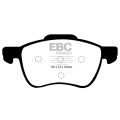 DP1229 Brake Pads ULTIMAX2 EBC Brakes for Volvo S60 Mk1 S80 Mk1 V70 Mk2 V70 XC XC70 Mk1 Cross Country S60 Mk1 T5 S80 Mk1 T6 V70 Mk2 R V70 Mk2 T5 V70 Mk3-2