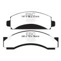 DP61241 Brake Pads GREENSTUFF EBC Brakes for Chevrolet C30 C30 DRW G30 G3500 K30 P30 P30 12-14.5K P30 Motor Home Chassis R30 V30 Dodge D400 W200 W250 W300 W350 W400 GMC C3500 G3500 K3500 P3500 R3500 V350-2