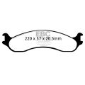 DP61266 Bremsbeläge GREENSTUFF EBC Brakes für Dodge B250, B2500 Cargo 2500 Van 3/4 ton B350, B3500 Cargo 3500 Van 1 ton Ram Van B2500 Ram Van B3500 Ford Econoline E250 Econoline E350 Econoline E450 F250 inc Super Duty F350 inc Super Duty-2