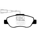 DP1573/2 Bremsbeläge ULTIMAX2 EBC Brakes für Fiat 500 Ford Ka