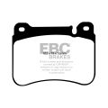 DP1590 Brake Pads ULTIMAX2 EBC Brakes for Mercedes-Benz CLK C209 CLK350 CLK C209 CLK320 D CClass W203 C320 TD CClass W203 C350 CClass Coupe CL203 C350 CLCCoupe CLC203 CLC350