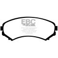DP1619 Bremsbeläge ULTIMAX2 EBC Brakes für Mazda COMMERCIAL E2000 Panel Van E2200 Panel Van Mitsubishi Grandis Pajero Shogun Pajero Evo