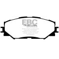 DP1791 Brake Pads ULTIMAX2 EBC Brakes for Subaru Trezia Toyota Auris NRE150 Auris ZZE150 Auris ZRE151 Auris ZRE152 Auris ZRE154 Auris NDE150 Corolla Urban Cruiser Verso S Yaris XP130 NHP130