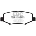 DP61799 Bremsbeläge GREENSTUFF EBC Brakes für Dodge USA Nitro Jeep Cherokee Wrangler JK Dodge Nitro Jeep Liberty Wrangler JK
