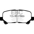 DP61802 Brake Pads GREENSTUFF EBC Brakes for ACURA MDX ZDX Honda Odyssey Passport Pilot Ridgeline Chevrolet Thailand Trailblazer Holden Australia and New Zealand Colorado 7 Trailblazer-2