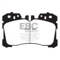 DP41811R Brake Pads YELLOWSTUFF EBC Brakes for Lexus LS460 XF40 LS600h XF40 LS500h XF50 Lexus LS460 LS500 LS500h LS600h Toyota Mirai LS460 Touring Package-2