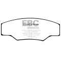 DP2003 Brake Pads GREENSTUFF EBC Brakes for CATERHAM 7 620 C21 JPE GINETTA CATERHAM 7 620