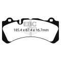 DP4071R Brake Pads YELLOWSTUFF EBC Brakes for Volvo Volvo S60 Polestar S60 V60 S60 Mk2 Polestar V60 Mk1 Polestar V60 Mk2 T8