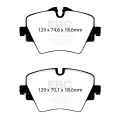 DP52245NDX Brake Pads BLUESTUFF NDX EBC Brakes for BMW 1 Series F40 2 Series F45 F46 G42 3 Series G20 G21 4 Series G22 G23 G24 5 Series G30 G31 X1 F48 X2 F39 X3 G01 X4 G02 Z4 G29 Mini Clubam F54 Convertible F57 Countryman F60 Hatch Toyota Supra GR-5
