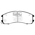DP2705 Bremsbeläge GREENSTUFF EBC Brakes für Ford Probe Mazda 626 626 Estate Capella Ford Probe Mazda MX6 626 Ford Australia and New Zealand Telstar AV AT GD GL TX5-2