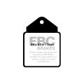 DP2710 Brake Pads GREENSTUFF EBC Brakes for Alfa Romeo Giulia 105 Jaguar S Model Daimler DS420 Limousine 420 420G Mk10 Alfa Romeo Giulia Giulia 105 Jaguar MK 10 420 Giulia Sprint 105 GT Giulia Sprint 105 GTA