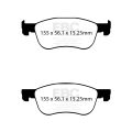 DP82353RPX Racing Bremsbeläge RP-X Racing EBC Brakes für Ford Fiesta Mk8 ST Fiesta Mk8