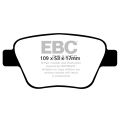 DP42075R Bremsbeläge YELLOWSTUFF EBC Brakes für Audi A1 quattro 8X A3 8P A3 quattro 8P S1 8X Seat Leon 1P Skoda Octavia 1Z Octavia 1Z Estate 4x4 Superb 3T Yeti Volkswagen Beetle 5C Eos Golf Mk6 Golf Cabriolet Mk6 Golf Plus Jetta Mk5 Jetta Mk6 Scirocco Tou-2