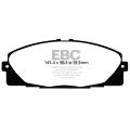 DPX2114 Brake Pads ULTIMAX2 EBC Brakes for Toyota COMMERCIAL HiAce Power Van Compact Mk5