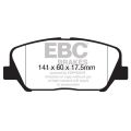 DPX2172 Bremsbeläge ULTIMAX2 EBC Brakes für Hyundai Veloster KIA Optima TF Cee'd ED i30 GD Cee'd JD ProCee'd JD