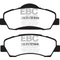 DPX2177 Bremsbeläge ULTIMAX2 EBC Brakes für Citroen C4 Cactus Peugeot 301 308 SW Mk2 CElysee 308