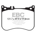 DP42178R Bremsbeläge YELLOWSTUFF EBC Brakes für Mercedes-Benz CLS Coupe C257 CLS53 AMG 4Matic Mercedes-Benz CLS53 AMG C257 E53 AMG W213 S450 W222 S550 W222 S550e W222 S560 W222 S560 Maybach W222 S600 Maybach W222 S650 Maybach W222 S550 Coupe C217 S560 Cou-2