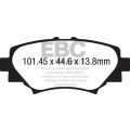 DP42186R Bremsbeläge YELLOWSTUFF EBC Brakes für Mazda 3 BM 3 BN Mazda 3 BM 3 BN