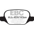 DPX2202 Bremsbeläge ULTIMAX2 EBC Brakes für Fiat Panda Panda Cross