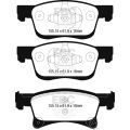 DPX2242 Bremsbeläge ULTIMAX2 EBC Brakes für Opel ADAM Corsa E VAUXHALL ADAM Corsa E VAUXHALL COMMERCIAL Corsa Van