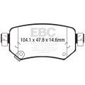 DPX2287 Bremsbeläge ULTIMAX2 EBC Brakes für Mazda 6 GJ 6 GL